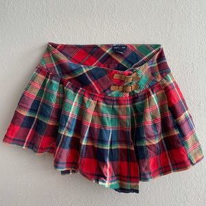 Vintage Ralph Lauren Plaid Skirt